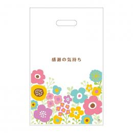 感謝の気持ちです 小判抜き手提げ袋(50枚入り)の商品画像