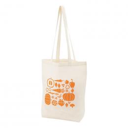 ベジフル マチありコットンバッグ ナチュラルの商品画像