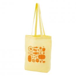 ベジフル マチありコットンバッグ イエローの商品画像