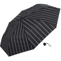 さかさかさ 60cm 折りたたみ傘 ストライプ 耐風骨の商品画像
