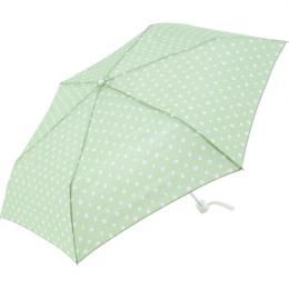 55cm 折りたたみ傘 ドット花の商品画像