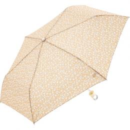 55cm 折りたたみ傘 リトルフラワー カラビナの商品画像