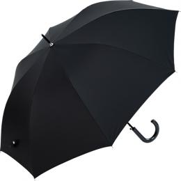 60cm  耐風骨 ポンジ 無地 ブラックコーティング　晴雨兼用折りたたみ傘の商品画像