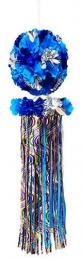 [店舗装飾品]ZETウェーブくす玉吹き流し ブルーの商品画像