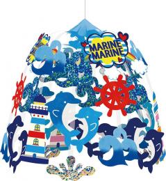 [店舗装飾品]親子イルカ2段センターの商品画像