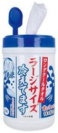 ロングクールタオル ラージサイズ(ボトル入り)20枚入の商品画像