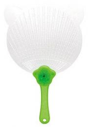 光るピカピカねこちゃんうちわの商品画像