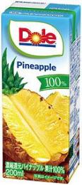 Dole100%パックジュース パイナップルの商品画像