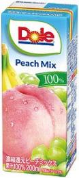 Dole100%パックジュース ピーチフルーツミックスの商品画像