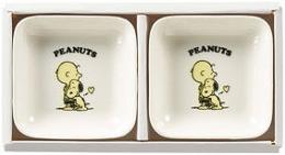 スヌーピー 角皿2枚セットの商品画像