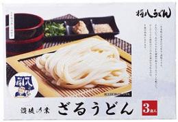 讃岐の業 将八ざるうどん3食入の商品画像
