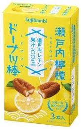九州銘菓ドーナツ棒3本入 瀬戸内檸檬の商品画像