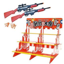 縁日射的台吸盤ライフル付セット(1入)の商品画像