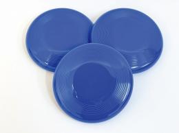 13cmミニフライングディスクBlue(10入)の商品画像