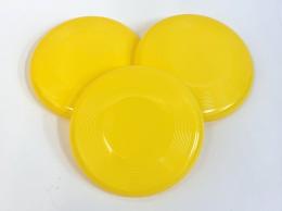 13cmミニフライングディスクYellow(10入)の商品画像