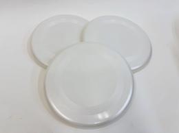 23cmフライングディスク_パールホワイト(10入)の商品画像