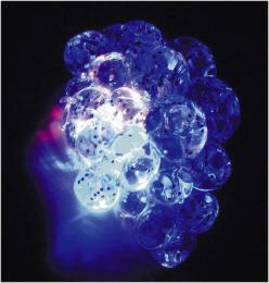 光るつぶつぶラメラメボール(12入)の商品画像