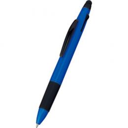 3色ボールペン+タッチペン ブルーの商品画像