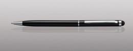 タッチペン付メタルスリムペン ブラックの商品画像