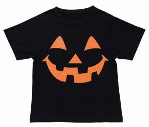 パンプキンブラックTシャツ Mの商品画像