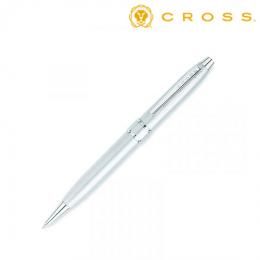 CROSS クロス ギフト包装 レーザー名入れ対応・ストラトフォード　サテンクローム ボールペンの商品画像