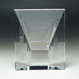 [サンドブラスト加工代込]　クリスタル　盾　小　DP-18C　※版代別途の商品画像