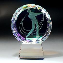 [サンドブラスト加工代込]　トロフィー　ゴルフ　中　806B　※版代別途の商品画像