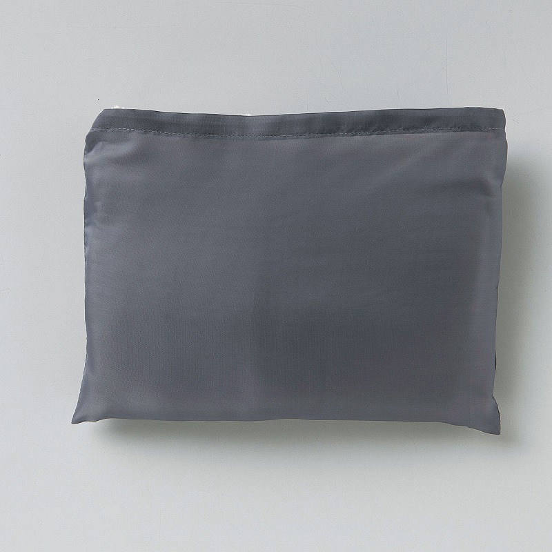 イマー 収納ブランケット グレー ブランケット ひざ掛け 肩掛け お店がどっとこむ 名入れ 景品 Crm2698