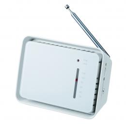 フロントパネルコンパクトラジオ　ホワイトの商品画像