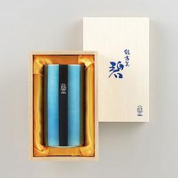 [名入れ対応] 「”碧”銀古美(ぎんふるみ)」W構造ハイボールタンブラー ※別途見積の商品画像