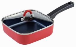 ToMay IH対応スクエアパン1個(レッド)の商品画像