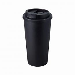 ダブルウォールタンブラー480ml(バンブーファイバー配合) ブラックの商品画像