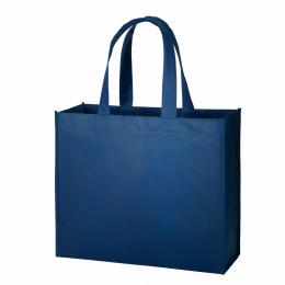 再生不織布スクエアトート ディープブルーの商品画像