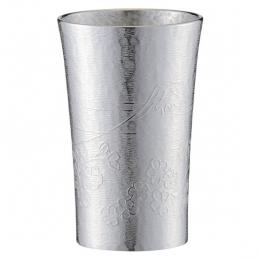 錫製タンブラー　富士に桜　200ml　桐箱入り　(のし印刷・ギフト包装サービス)の商品画像