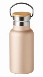 ウッドキャップ・ステンレスボトル(350ml)(シャンパンゴールド)の商品画像