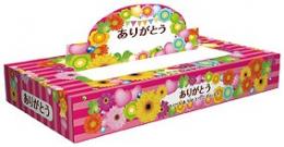ありがとうBOXティッシュ40Wの商品画像