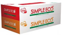シンプルエコティッシュ100W2個組の商品画像