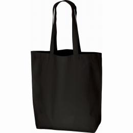 オーガニックコットンバッグ(L) ブラックの商品画像