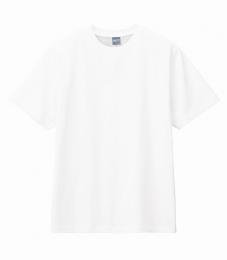 カスタムデザインコットンTシャツ 5.6オンス　ピュアホワイト(S~XL)の商品画像