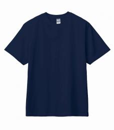 カスタムデザインコットンTシャツ 5.6オンス　ディープネイビー(S~XL)の商品画像
