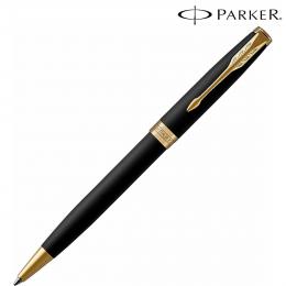 PARKER パーカー ギフト包装 レーザー名入れ対応・ソネットマットブラックGT ボールペンの商品画像