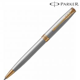 PARKER パーカー ギフト包装 レーザー名入れ対応・ソネットステンレススチールGT ボールペンの商品画像