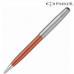 【名入れ専用】 PARKER パーカー ギフト包装 レーザー名入れ対応・ソネット オレンジ&サンドブラスト CT ボールペンの商品画像