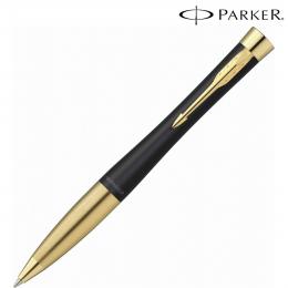 PARKER パーカー ギフト包装 レーザー名入れ対応・アーバン マットブラックGT ボールペンの商品画像