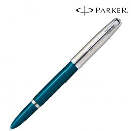 PARKER パーカー ギフト包装 レーザー名入れ対応・パーカー51 ティールブルーCT 万年筆 Fの商品画像