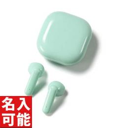 【名入れ専用】 アクセス ワイヤレスイヤホン B-FUN AH-TWS05GR グリーン (名入れ対応可)の商品画像