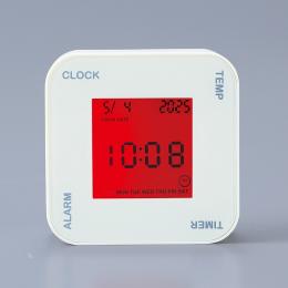 4WAYスクエアデジタルクロックの商品画像