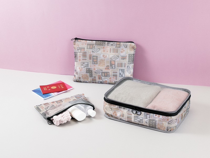 キット/トラベルポーチ3点セット/トラベルグッズ/名入れ オリジナル  