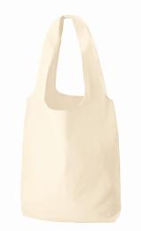 厚手コットンショルダーハンドルトート(L) ナチュラルの商品画像