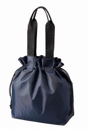 ポリ巾着トート(M) ネイビーの商品画像